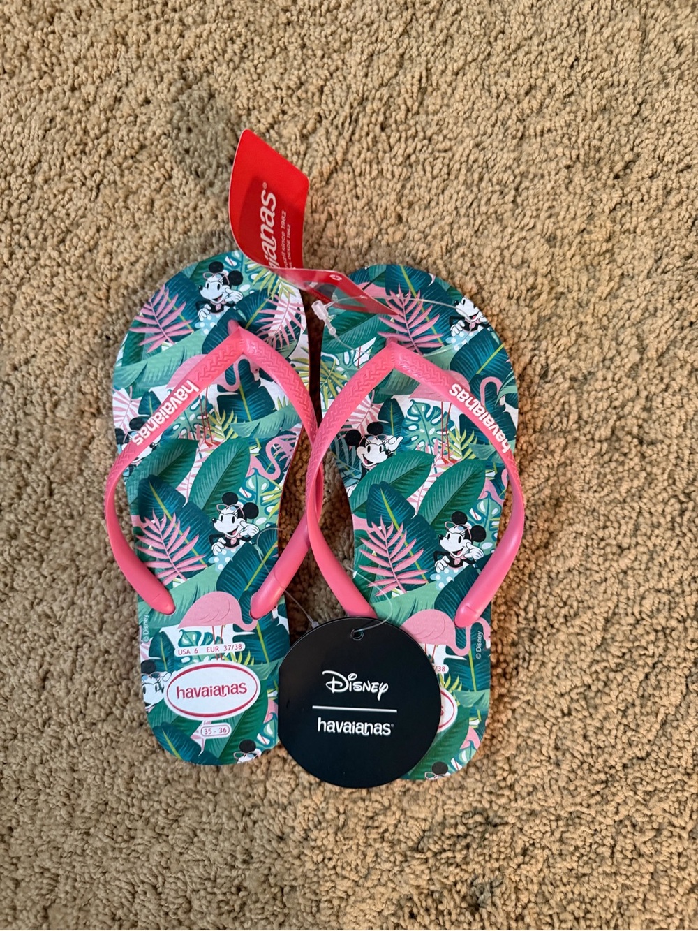 NWT Disney Havianas